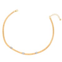 Collier Marcello Pane Femme Cashmere in Argent Zircone CLLC 008
